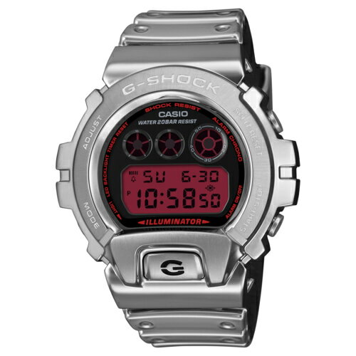 樂天商城 - 【長期保証付】CASIO カシオ GM-6900YRA-8JF G-SHOCK 6900 SERIES DIGITAL FINE METALLIC SERIES 腕時計 国内正規品 20気圧防水 LEDバックライト GM6900YRA8JF