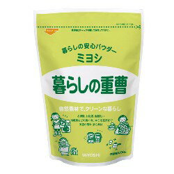 Powdered Detergent - ミヨシ石鹸 暮らしの重曹 600g