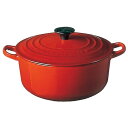 ル・クルーゼ LE CREUSET ココット ロンド IH対応 両手鍋 18cm 2501-18(チ ...