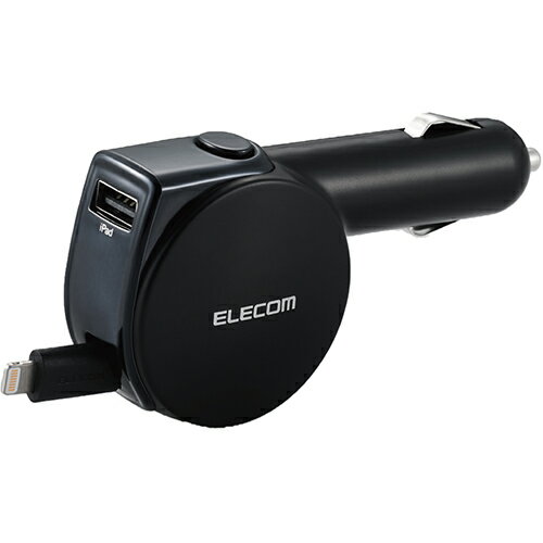 ���쥳�� ELECOM MPA-CCL04BK �֥�å� ���������㡼���㡼 4.8A �����DC���Ŵ� Lightning MPACCL04BK