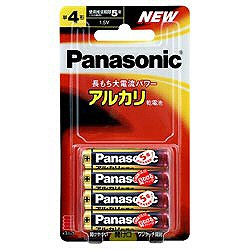 パナソニック(Panasonic) LR03XJ/4B アルカリ乾電池 単4形 4本パック パナソニック(Panasonic) LR03XJ/4B アルカリ乾電池 単4形 4本パック