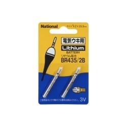 パナソニック(Panasonic) BR435/2B ピン形リチウム電池 3V 2個入 パナソニック(Panasonic) BR435/2B ピン形リチウム電池 3V 2個入
