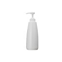 エックスワン(X-one) ボディシャンプー・ローション用 ポンプボトル 詰替容器 スクエアタイプ (600mL)