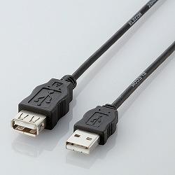 エレコム(ELECOM) USB-ECOEA20(ブラック) エコUSB延長ケーブル 2m