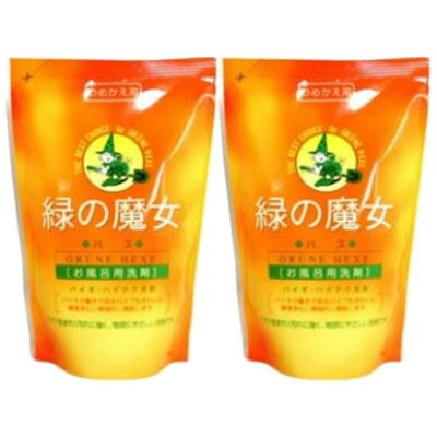 ミマスクリーンケア 緑の魔女 バス用洗剤 詰替用 360ml×2個セット