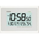 CASIO カシオ IDL-100J-7JF 温湿度計付き電波壁掛け時計 IDL100J7JFポータブル 熱中症対策 アウトドア 外出 気温 湿度 散歩 日焼け...