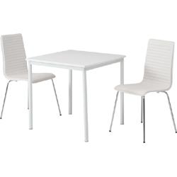 不二貿易 【組立品】 ダイニングテーブル シュクル W75 84132