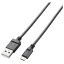 쥳(ELECOM) MPA-AMBX2U08BK(֥å) microUSB֥ ॿ 2Aб 0.8m