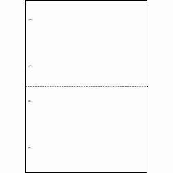A4HF2-4 マルチプリント用紙 A4二面単票4穴