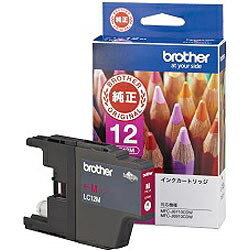 ブラザー(brother) LC12M 純正 インクカートリッジ マゼンタ