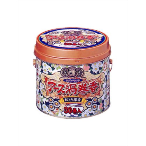 アース製薬 アース渦巻香 30巻缶入