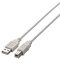 쥳(ELECOM) U2C-BN10WH(ۥ磻) USB2.0֥ 1m