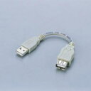 エレコム ELECOM USB-SEA01 USB2.0延長ケーブルA-A 0.1m USBSEA01(2)