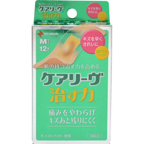 ニチバン ケアリーヴ 治す力 Mサイズ 12枚入 CN12M...