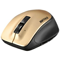 バッファロー Premium Fit BSMLW500MGD(ゴールド) USB 無線レーザーマウス 2.4GHz接続 5ボタン