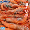 甘えび 1kg 2Lサイズ船内で凍結した最高鮮度の商品です。お刺身でそのままは、もちろん、海鮮丼や手巻き寿司、ちらし寿司などでもお楽しみいただけます。甘海老 あまえび 甘エビ あまエビ 大きい