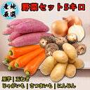 野菜セット5キロ さつまいも約2kg じゃがいも約1kg にんじん約1kg 玉ねぎ約1kg