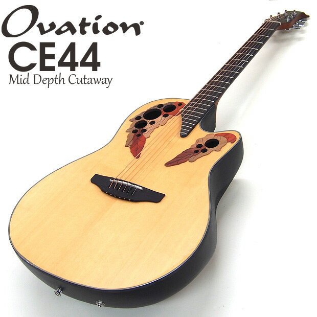 Ovation ١ CE44-4 Natural ʥ 쥢  ƥå ꡼եۡ륿