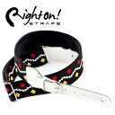 【在庫あります！】RightOn Straps ライトオン ストラップ LEGEND GET BACK BLK レジェンド ゲットバック ブラック【ギター】【ベース】