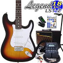 エレキギター 初心者セット Legend レジェンド LST-Z/3TS ストラトタイプ VOXアンプ/ ZOOM G1Four付属 18点入門セット【エレキギター初心者】【ストラトキャスター】