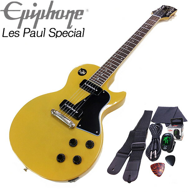 Epiphone エピフォン Les Paul Special TV Yellow レスポール エレキギター アクセサリーセット