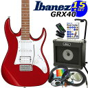 Gio Ibanez アイバニーズ GRX40 CA エレキギター初心者セット 15点入門セット【エレキギター初心者】