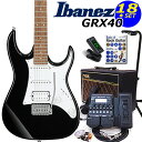 Gio Ibanez アイバニーズ GRX40 BKNエレキギター初心者 18点入門セット