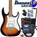 Gio Ibanez アイバニーズ GRX40 TFBエレキギター初心者 18点入門セット VOXアンプ付き【エレキギター初心者】
