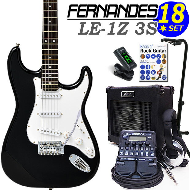 FERNANDES LE-1Z 3S BLK եʥǥ 쥭 鿴 å 18å ڥ쥭ۡڥ쥯ȥå