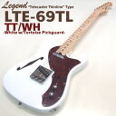 エレキギター Legend LTE-69TL TT/WH テレキャスター シンライン タイプ レジェンド 【Telecaster Thinline】【ホワイト】(2)