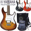 YAMAHA ヤマハ パシフィカ PACIFICA 212VQM ZOOM G1Four付き 初心者 18点セット【エレキ ギター入門】