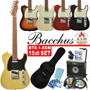 Bacchus BTE-1-RSM/M バッカス エレキギター 初心者セット 15点 入門セット【エレクトリックギター】【G13】