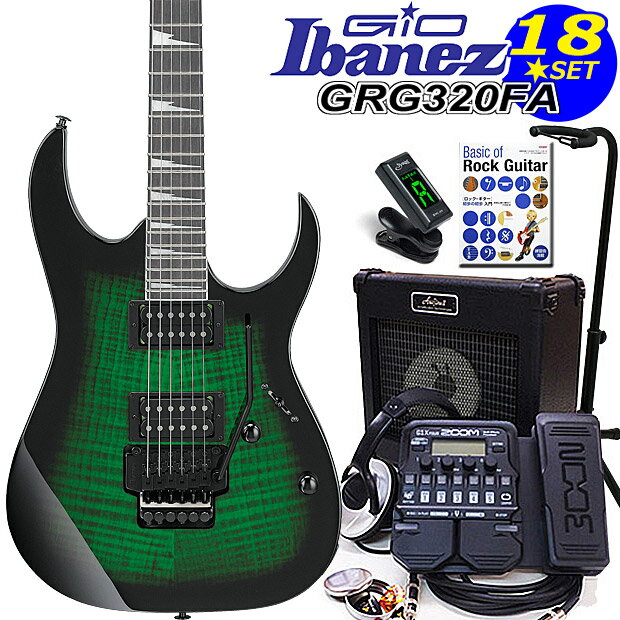 Gio Ibanez Хˡ GRG320FA TEB쥭鿴ԥå ZOOM G1XFourդ18å ڥ쥭...