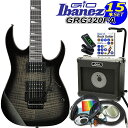 Gio Ibanez アイバニーズ GRG320FA TKS エレキギター 初心者セット15点【エレキギター初心者】