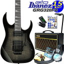 Gio Ibanez アイバニーズ GRG320FA TKS エレキギター 初心者セット 15点 VOXアンプ付き【エレキギター初心者】