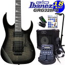 Gio Ibanez アイバニーズ GRG320FA TKS エレキギター初心者セット ZOOM G1Four付き18点セット 【エレキギター初心者】