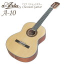 ■商品内容 1. クラシックギター本体 2. ソフトケース ※各アイテムの外観や形状は写真と異なる場合もございます。 ■Aria クラシックギターについて Ariaといえば、国内屈指のエレキギターブランドのひとつです。当店ではAUウクレレシリーズも大人気のAriaですが、クラシックギターの世界でもAriaの名は知れ渡っています。1950年代の創業以来、スペイン最高峰のクラシックギターの数々を世界に届けてきたAriaは、自社ブランドのクラシックギター開発にも研鑽を積み、力を注いできました。ギター製作ノウハウの蓄積が存分に発揮されたAriaのクラシックギターは、エントリーモデルからスペイン製の本格モデルまで豊富にランナップ。どのランクのギターもコストパフォーマンスが高く、納得の音色と演奏性を実現しています。 ■Aria A-10 Aria A-10は、お求めになりやすい入門者向けモデルです。お気軽にトライしていただける価格ながら、 Ariaらしい高品質と演奏性を備えたクラシックギターです。艶消し仕上のスプルーストップは、音色も落ち着いた雰囲気でバランスも良好。クラシックギターらしい優しい柔らかな音色が楽しめます。またネックにはトラスロッドを搭載しており、ネックの反り調整が可能です。エレキギターブランドでもあるAriaらしい配慮といえます。 本格的にクラシックギターをはじめる方にはもちろん、温かい音色のナイロン弦ギターで弾き語りやソロギターを弾いてみたいという方も、気軽に手に取っていただける1本です。【コストパフォーマンスについて】A-10は、クラシックギターを手軽に始めていただくために生産時のコストを抑え、また木材はすべて無駄にしないよう配慮して生産されております。そのため、外観につきましては細かなエラーやキズが見られる場合がございますが、そのまま出荷させていただいております。何卒ご理解を賜りますようお願い申し上げます。 【ギターの色味や木目につきまして】画像は全て参考画像です。実際のギターは画像よりも色の濃淡や色味に一定の範囲で差違がございます。また、木目は個体毎に異なります。当店では、お手にとってお買い求めいただけないネット通販の特性上、木目・色味の違いについては無作為に出荷させていただいております。また、色味や木目の差違による交換・返品は承っておりません。予めご了承の上お買い求め下さいますよう、お願い申し上げます。 ■EbiSoundのAriaなら安心です。 ネット通販でのギター購入には不安がある方も多いと思います。 EbiSoundでは、安価な楽器でも安心してご購入いただくことを大切に考えています。メーカーから納品された楽器のなかでも、当店で品質を確認した個体だけを出荷することで、僅かなエラーも見逃さないことを目指しています。※ギターの演奏性に関わらない外観のエラーにつきましては、楽器の価格・ランクに応じて合否を判断をさせていただいております。僅かなキズや表面処理のムラが見られる場合もございますので、何卒ご了承下さいますようお願い致します。チューニングにつきましては、在庫保管時には適度に緩めた状態のギターを出荷直前に合わせて出荷しております。お届けにには多少狂っていることもございますので、必ずご自身でチューニングをしてから演奏を始めて下さい。また、お届け後もギターにつきましてご不明な点やお探しのものなどがございましたら、お電話やメールで何なりとお気軽お問い合わせください。 ■スペック 全長 約1010mm 重さ 約1630g ボディ長 約484mm ボディ幅 約370mm ボディ厚 約94〜100mm トップ材 スプルース サイド/バック材 サペリ ネック材 ナトー 指板/bridge材 テックウッド スケール長 650mm 指板幅 ナット部52mm フレット数 18 弦 サバレス 製造国 中国参考画像です。木目は個体毎に異なります。また、実際の商品と色味が違って見える場合がございます。あらかじめご了承ください。