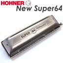HOHNER ホーナー New Super64 スーパー64 クロマチックハーモニカ C調