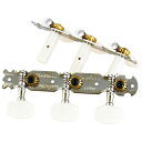 【ESP Parts】SG360-07-R CR6 in Line シャーラータイプ R SET Chrome［パーツ/ペグ/SCHALLER TYPE/片連用/R側/クローム]