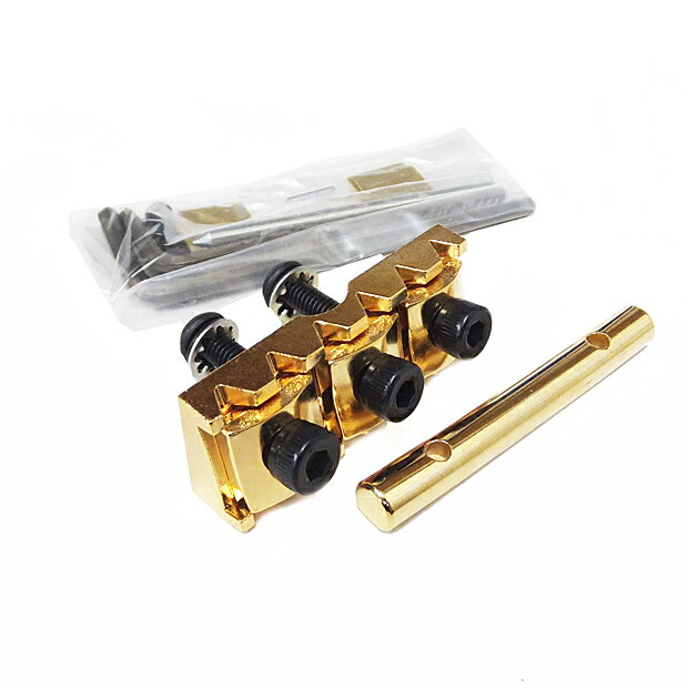 Tune-O-Matic Type - GOTOH ゴトー FGR-1 GOLD ロックナット（下締め）ゴールド 41mm幅【ネコポス(np)送料230円(ポスト投函)】