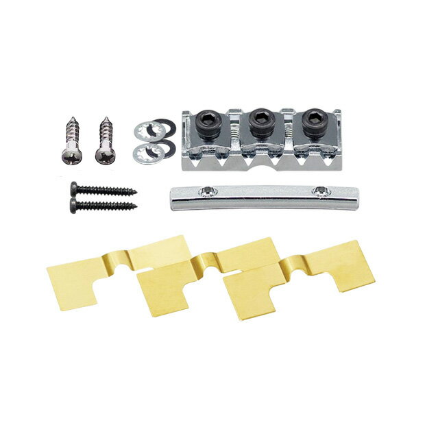 Tune-O-Matic Type - GOTOH ゴトー FGR-2 C ロックナット（上締め）41mm幅【ネコポス(np)送料230円(ポスト投函)】