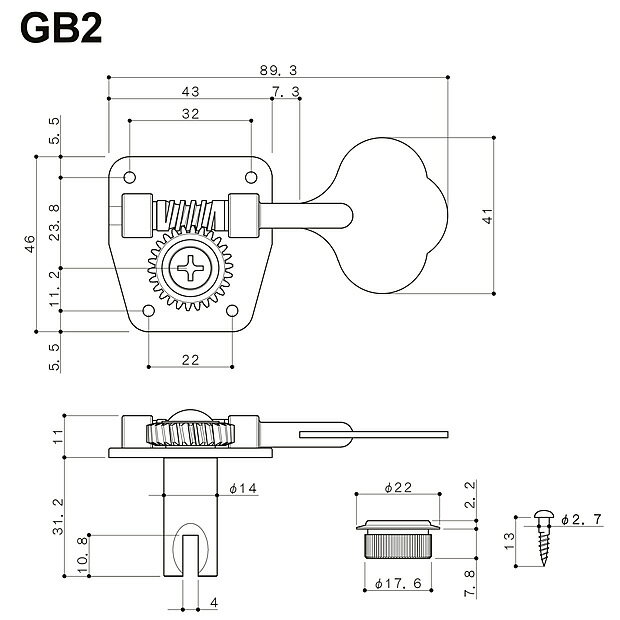 GOTOH ���ȡ� �١����ڥ� GB2 G(�������) ��¦4�ĥ��å� ��GB2/G/L4��