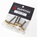 GOTOH ベース サドル S203 G(ゴールド) ブラス製 4個SET【ネコポス・ポスト投函で送料無料】