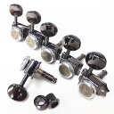 GOTOH ゴトー ギター ペグ SD91 MG-T 05M マグナムロック・トラッド CK(コスモブラック) L6 片側タイプ 6個セット【SD91MG-05...