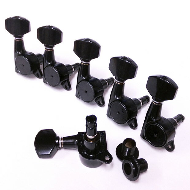 Gotoh / ゴトー SG510 Series for Standard Post SGS510 (Cosmo Black / S5) [対応ヘッド: L6/R6/L3+R3 ] 《ギターペグ6個set》【ONLINE STORE】(受注生産品)
