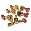 GOTOH ゴトー ギター ペグ SGV510Z MG CL5 G(ゴールド) L3R3 両側 6個セット【SGV510ZMG-CL5/G/L3R3】