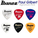 【10枚セット】 Ibanez Paul Gilbert MODEL 1000PG 10枚セット アイバニーズ ピック ポールギルバート 【ネコポス(np)送料230円(ポスト投函)】【旧速達メール便】