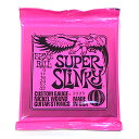 ERNIE BALL アーニーボールエレキギター弦 #2223 Super Slinky 【ネコポス(np)送料230円(ポスト投函)】【旧速達メール便】