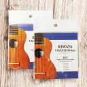 《2セット》KIWAYA KFC ウクレレ弦 クリアフロロカーボン キワヤ フェイマス Famous(np)(uk)