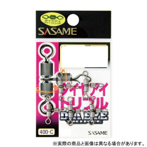 【メール便可】ささめ針 400-C ダイヤアイトリプル 4x5